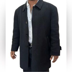✨Black Stylish Coat Italian Fabric